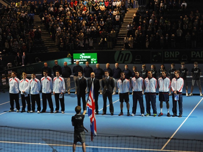 Great Britain v Hungary - Davis Cup Day One